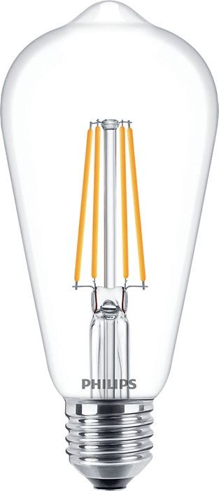 Philips Classic LEDbulb E27 Edison 8W 827 Helder | Dimbaar - Vervangt 60W Philips Classic LEDbulb E27 Edison 8W 827 Helder | Dimbaar - Vervangt 60W
