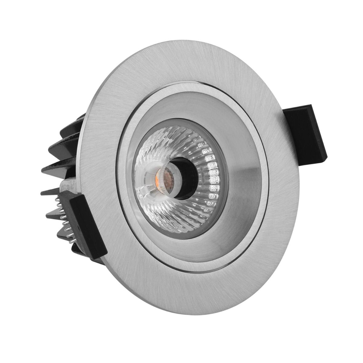 Noxion LED Spot Diamond IP44 2700K Aluminium | Best Colour Rendering - Dimmable Noxion LED Spot Diamond IP44 2700K Aluminium | Best Colour Rendering - Dimmable