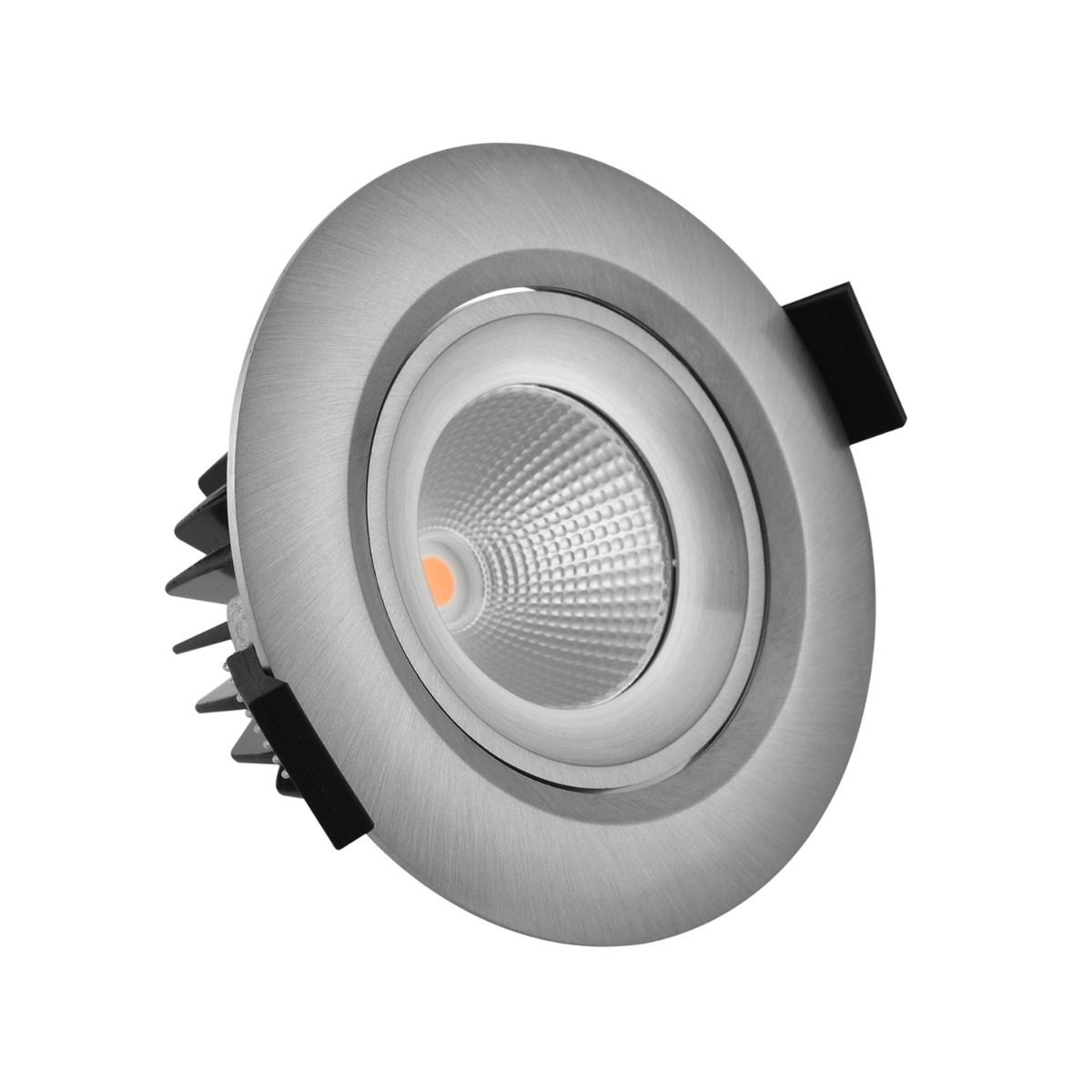 Noxion LED Strahler Droplet IP44 2700K Aluminium 6W | Beste Farbwiedergabe - Dimmbar Noxion LED Strahler Droplet IP44 2700K Aluminium 6W | Beste Farbwiedergabe - Dimmbar