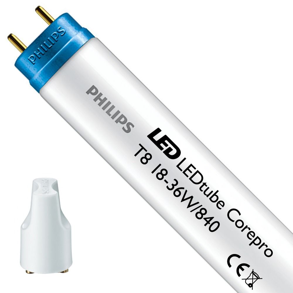 Philips CorePro LEDtube EM HO 18W 840 120cm | 2000 Lumen - mit LED-Starter - Ersatz für 36W Philips CorePro LEDtube EM HO 18W 840 120cm | 2000 Lumen - mit LED-Starter - Ersatz für 36W