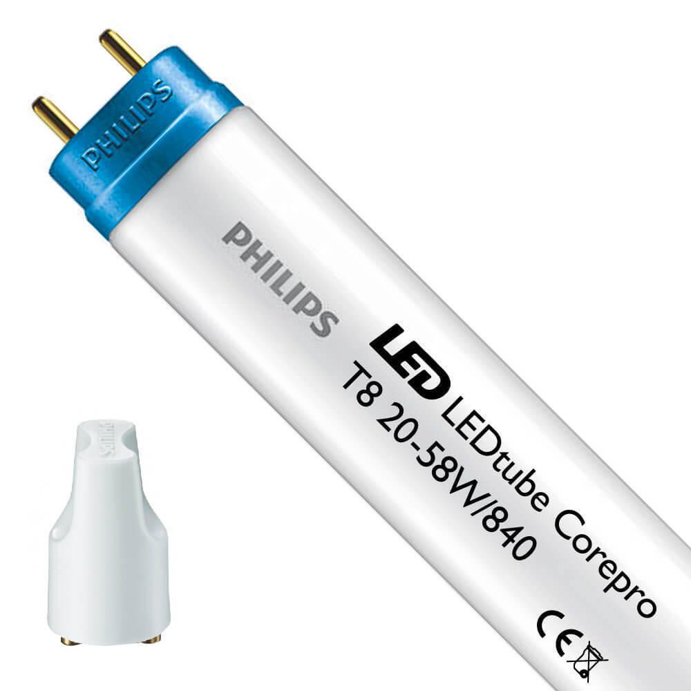 Philips CorePro LEDtube EM 20W 840 150cm | Kylmä Valkoinen - Sisältää sytyttimen - Korvaa 58W Philips CorePro LEDtube EM 20W 840 150cm | Kylmä Valkoinen - Sisältää sytyttimen - Korvaa 58W