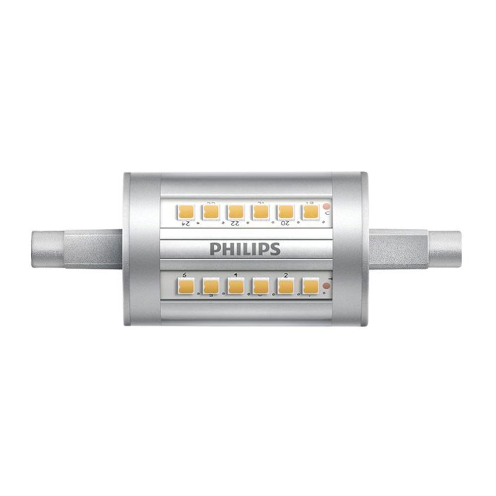 Philips CorePro LEDlinear R7s 7.5W 830 78mm | Vervangt 60W Philips CorePro LEDlinear R7s 7.5W 830 78mm | Vervangt 60W