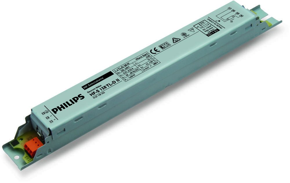 Philips HF-S 258 TL-D II 220-240V 50/60Hz 2x58W Philips HF-S 258 TL-D II 220-240V 50/60Hz 2x58W