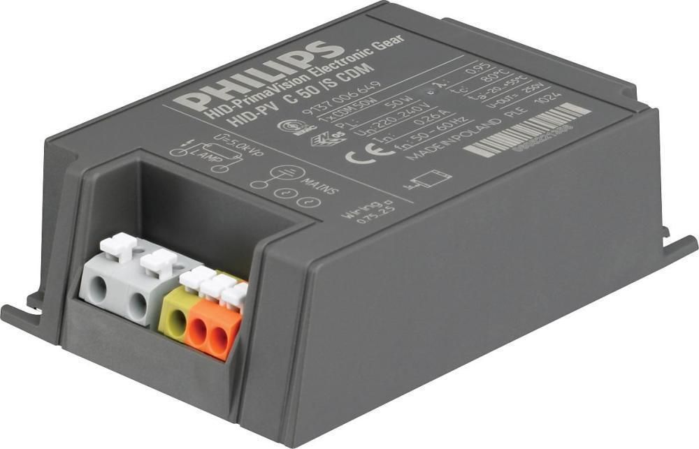 Philips HID-PV C 50 /S CDM 220-240V 50/60Hz für 50W Philips HID-PV C 50 /S CDM 220-240V 50/60Hz für 50W