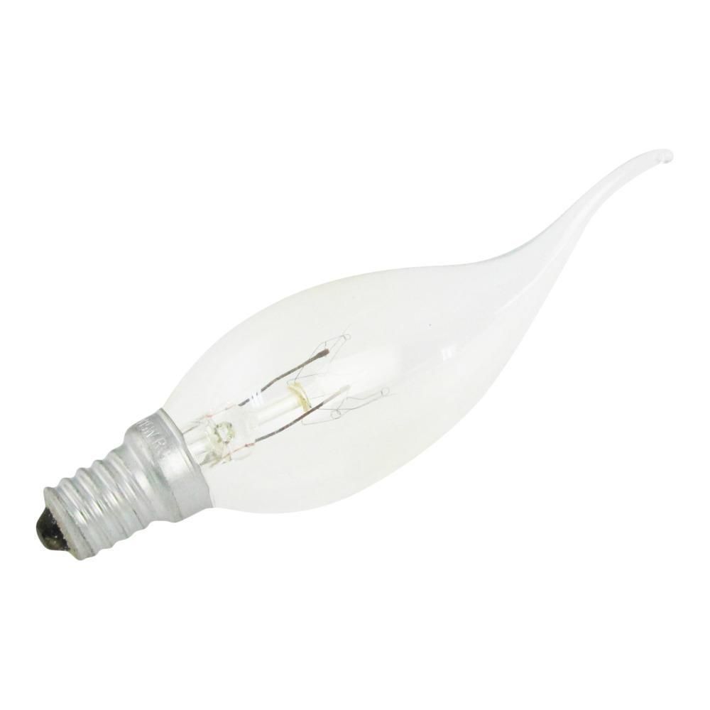 Candle Bent Tip E14 25W 230V Clear Candle Bent Tip E14 25W 230V Clear