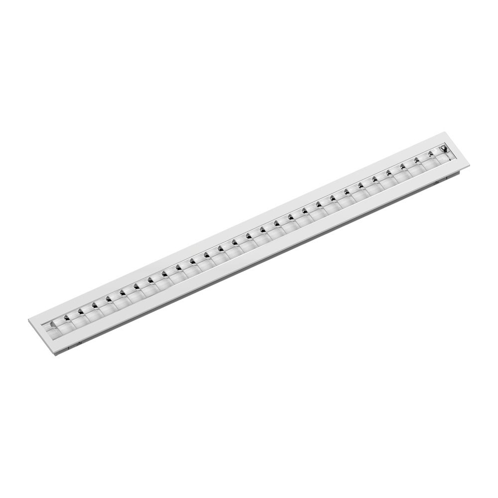 Noxion Dalle LED Louvre Excell G2 15x150cm 4000K 38W UGR<15 Gloss Réflecteur | Dali Dimmable - Remplacement 1x49W Noxion Dalle LED Louvre Excell G2 15x150cm 4000K 38W UGR<15 Gloss Réflecteur | Dali Dimmable - Remplacement 1x49W