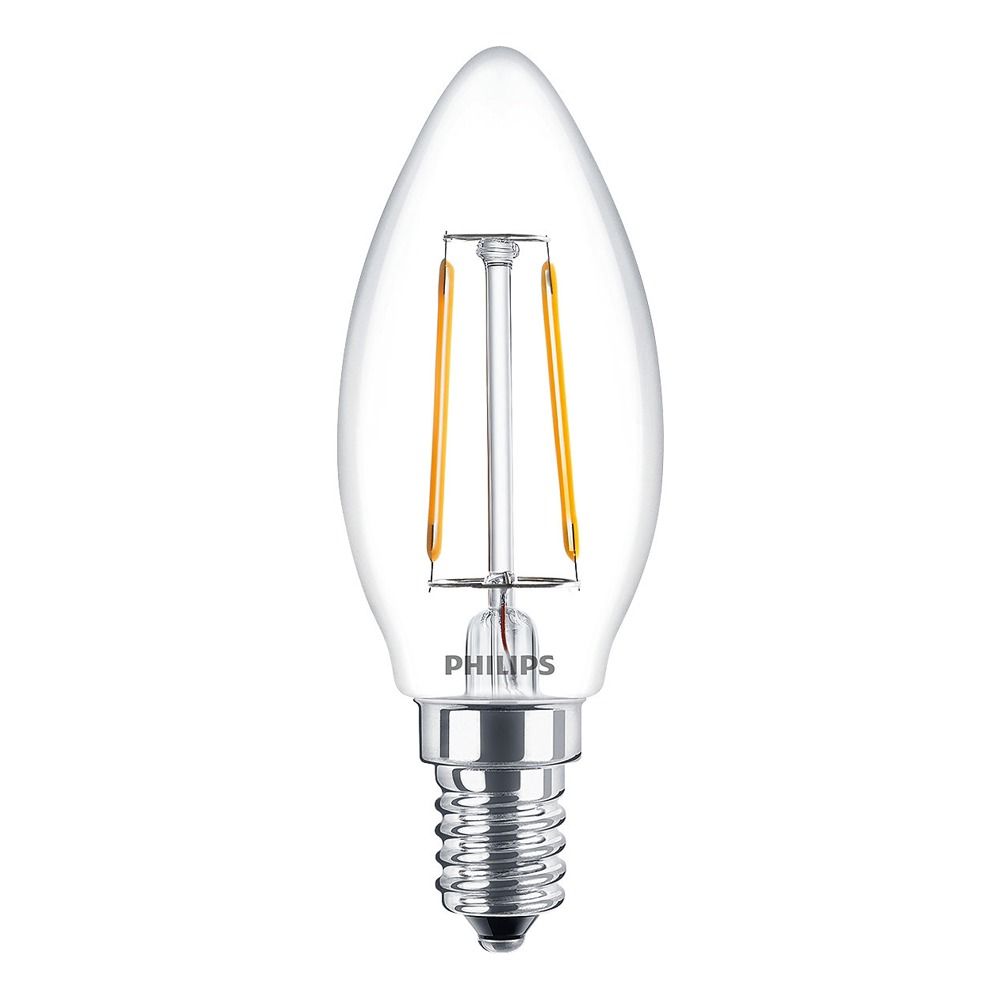 Philips Classic LEDcandle E14 B35 2.5W 827 Klar | Ersatz für 25W Philips Classic LEDcandle E14 B35 2.5W 827 Klar | Ersatz für 25W