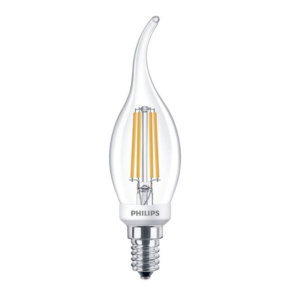 Philips Classic LEDcandle E14 BA35 5W 827 Klar | Dimmbar - Ersatz für 40W Philips Classic LEDcandle E14 BA35 5W 827 Klar | Dimmbar - Ersatz für 40W
