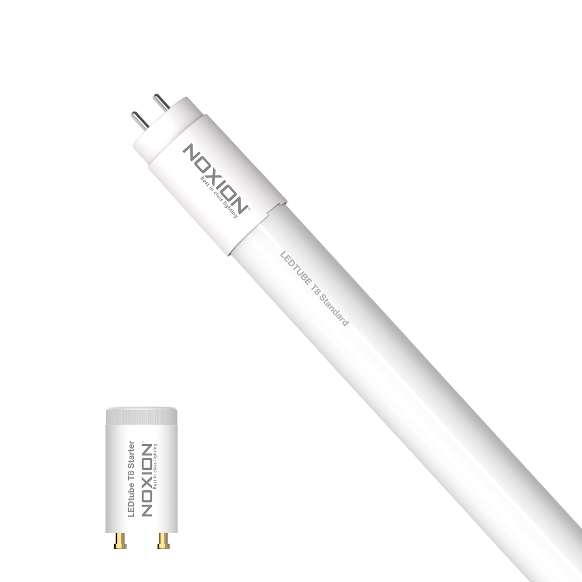 Noxion Avant LEDtube T8 Standaard (EM/Direct) 150cm 24W 840 | Koel Wit - incl. LED Starter - Vervangt 58W Noxion Avant LEDtube T8 Standaard (EM/Direct) 150cm 24W 840 | Koel Wit - incl. LED Starter - Vervangt 58W
