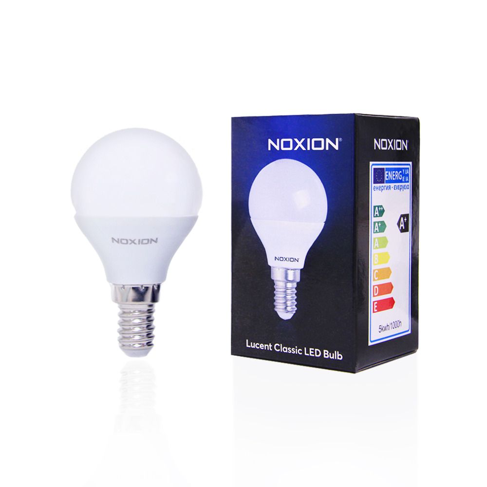 Noxion Lucent Classic LED Lustre P45 E14 5W 827 | Vervangt 40W Noxion Lucent Classic LED Lustre P45 E14 5W 827 | Vervangt 40W