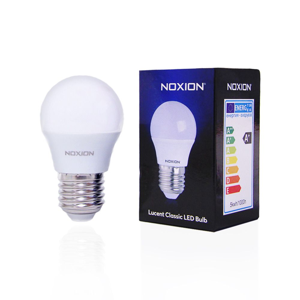 Noxion Lucent LED Classic Lustre 5W 827 P45 E27 | Extra Warm White - Replaces 40W Noxion Lucent LED Classic Lustre 5W 827 P45 E27 | Extra Warm White - Replaces 40W