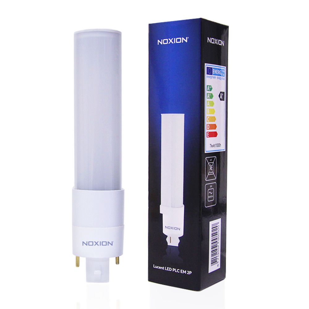 Noxion Lucent LED PL-C EM 9.5W 840 | 2-Pin - Replaces 26W Noxion Lucent LED PL-C EM 9.5W 840 | 2-Pin - Replaces 26W