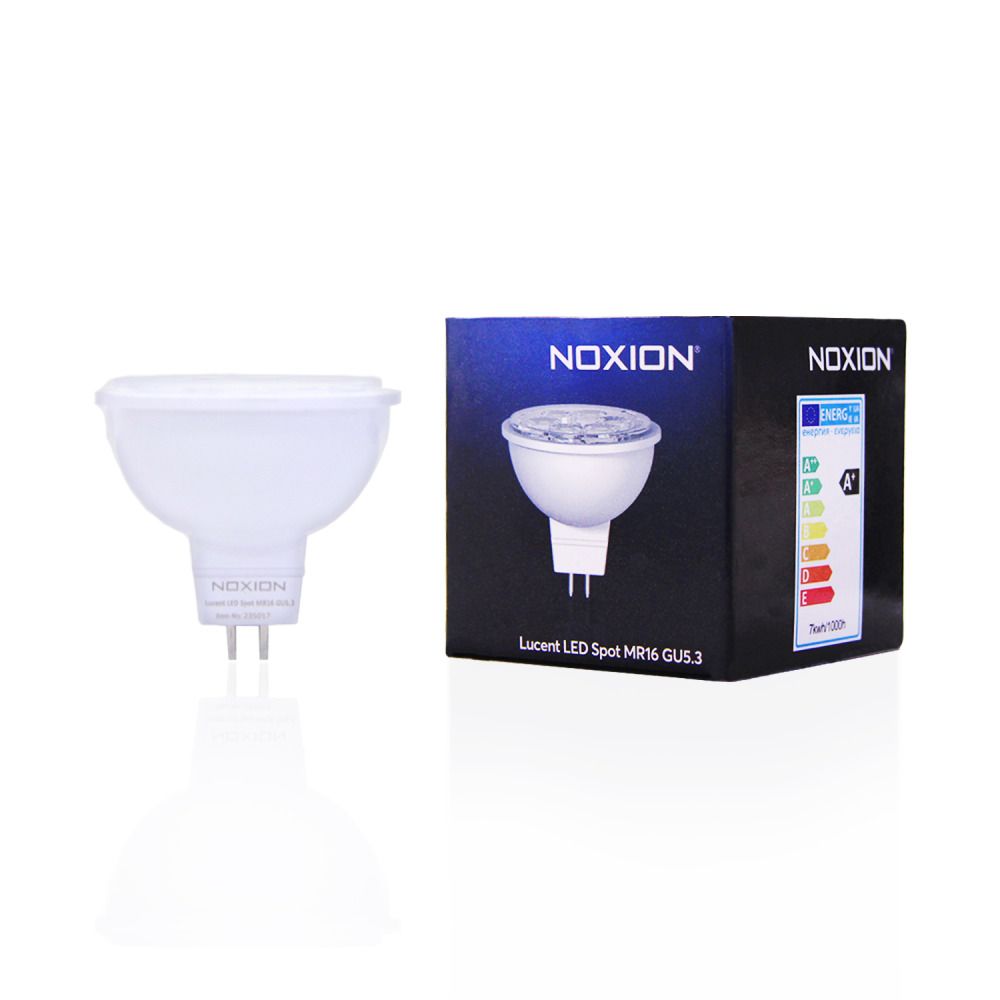 Noxion Lucent LED spot MR16 GU5.3 12V 4W 827 36D | Extra varm hvit - erstatter 35W Noxion Lucent LED spot MR16 GU5.3 12V 4W 827 36D | Extra varm hvit - erstatter 35W