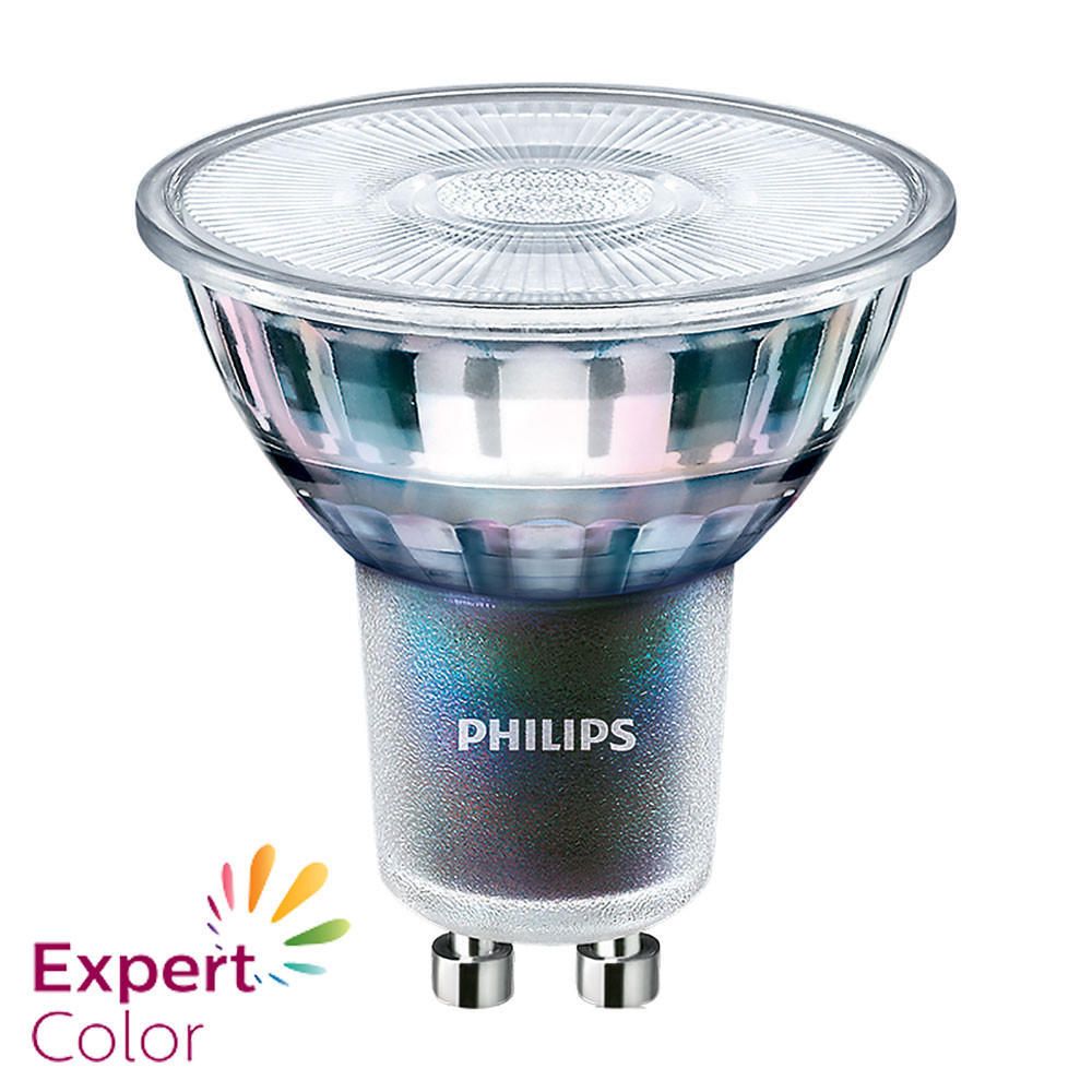 Philips LEDspot ExpertColor GU10 3.9W 940 36D (MASTER) | Höchste Farbwiedergabe - 300 Lumen - Dimmbar - Ersatz für 35W Philips LEDspot ExpertColor GU10 3.9W 940 36D (MASTER) | Höchste Farbwiedergabe - 300 Lumen - Dimmbar - Ersatz für 35W