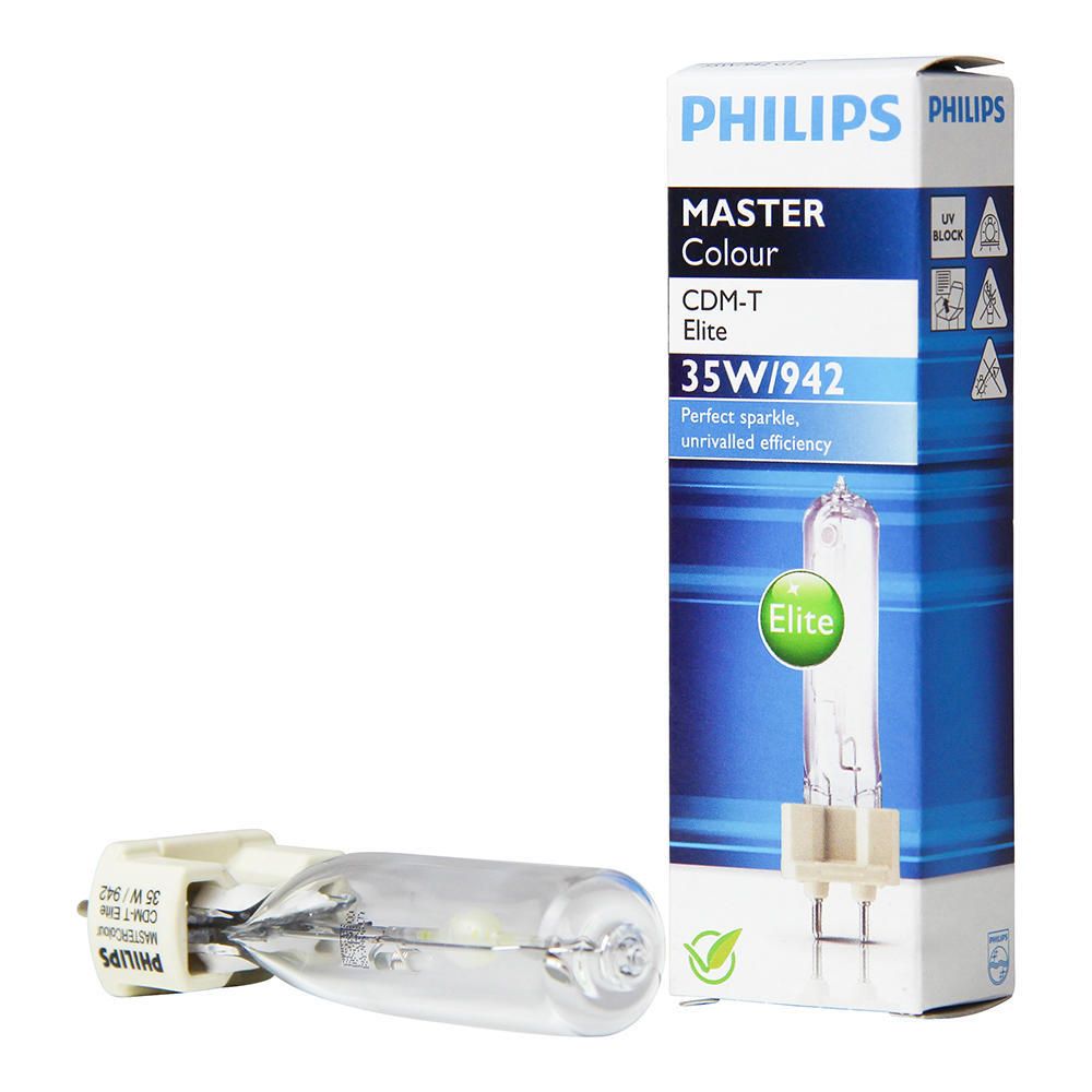 Philips MASTERColour CDM-T Elite 35W 942 G12 | Blanco Frio - Mejor reproducción de color Philips MASTERColour CDM-T Elite 35W 942 G12 | Blanco Frio - Mejor reproducción de color