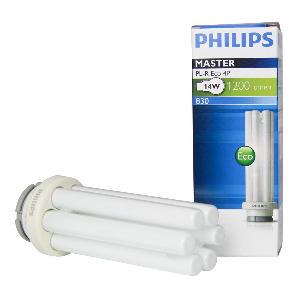 Philips PL-R Eco 14W 840 4P (MASTER) | Koel Wit - 4-Pin Philips PL-R Eco 14W 840 4P (MASTER) | Koel Wit - 4-Pin