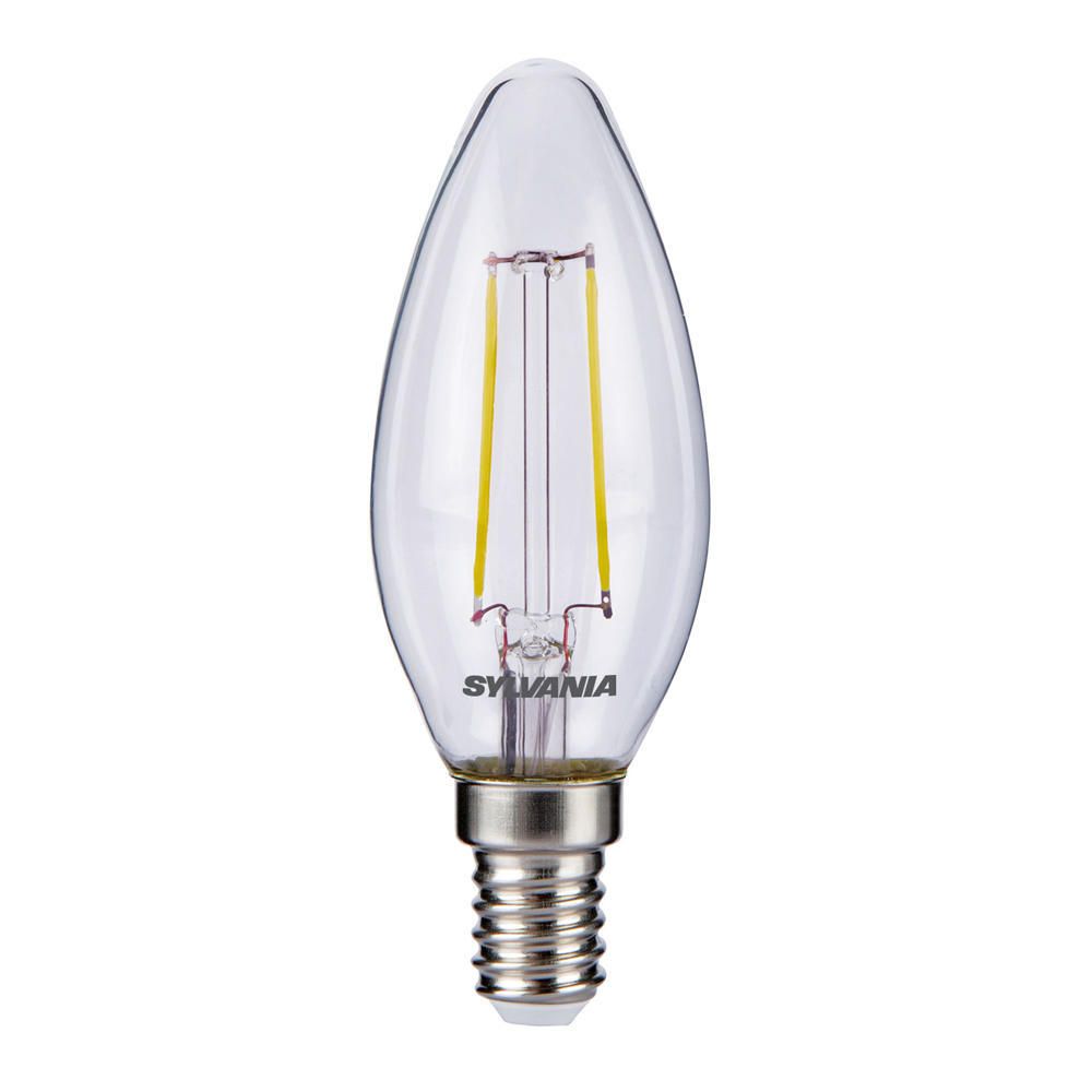 Sylvania ToLEDo Retro Candle E14 Klar 2.5W | Ersetzt 25W Sylvania ToLEDo Retro Candle E14 Klar 2.5W | Ersetzt 25W