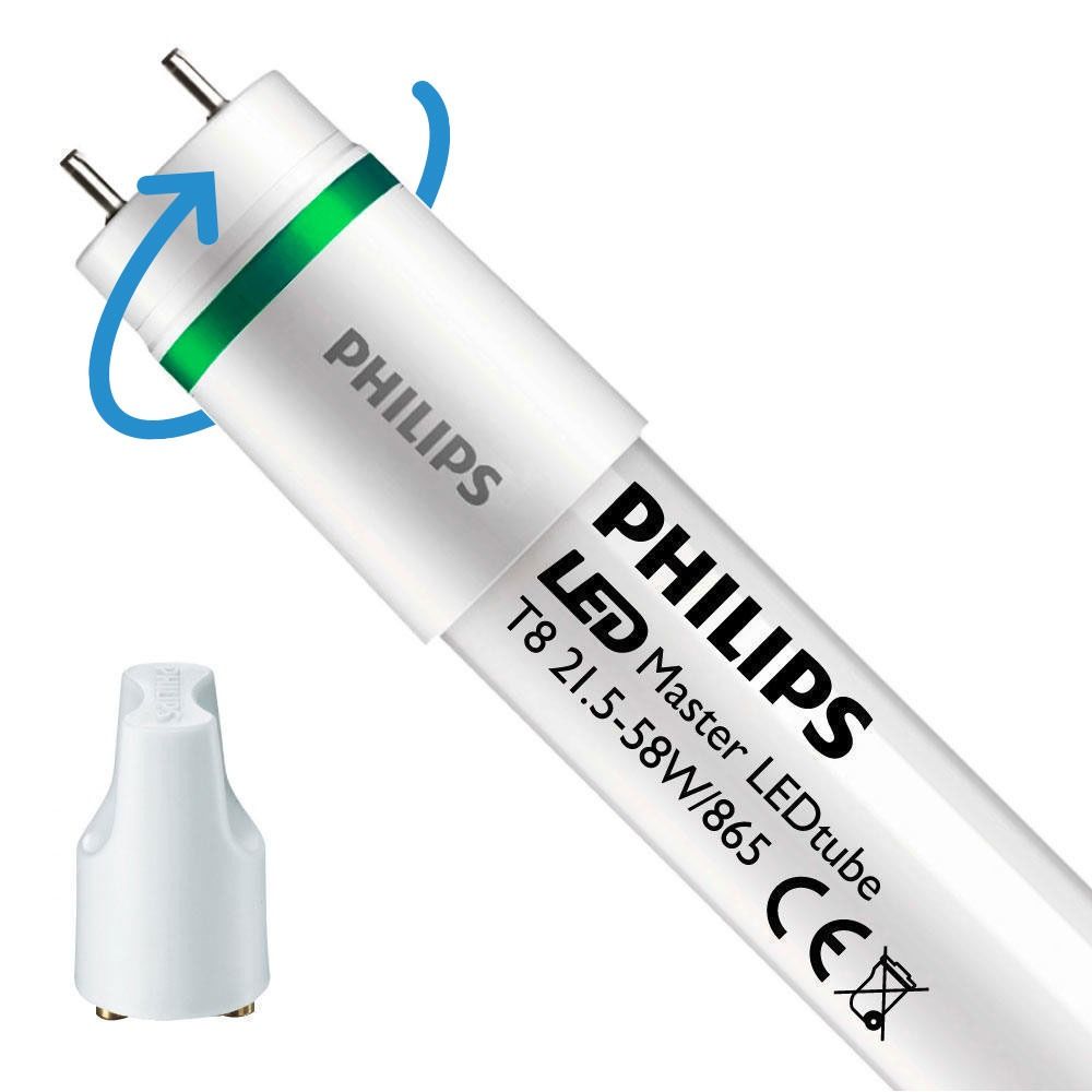Philips LEDtube EM UE 21.5W 865 150cm (MASTER) | 3700 Lumen - mit LED-Starter - Ersatz für 58W Philips LEDtube EM UE 21.5W 865 150cm (MASTER) | 3700 Lumen - mit LED-Starter - Ersatz für 58W