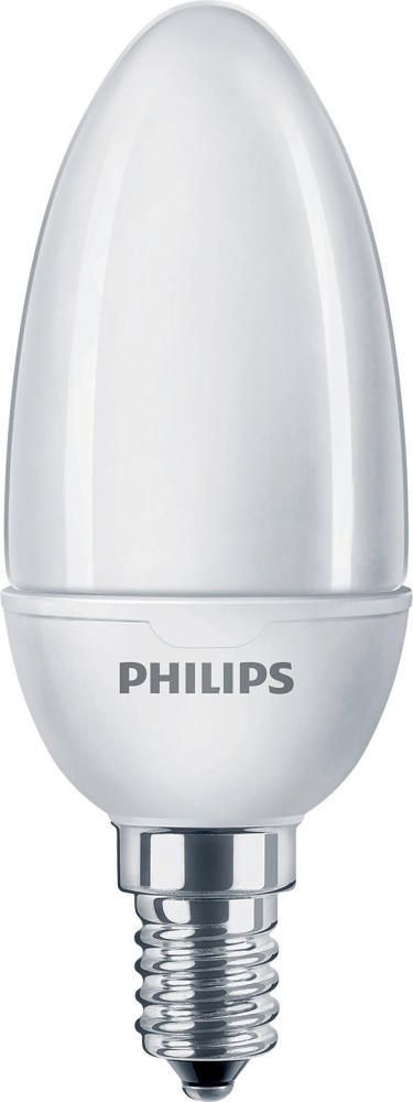 Philips Softone ESaver Candle 5W 827 B38 E14 | Luz muy Cálida Philips Softone ESaver Candle 5W 827 B38 E14 | Luz muy Cálida