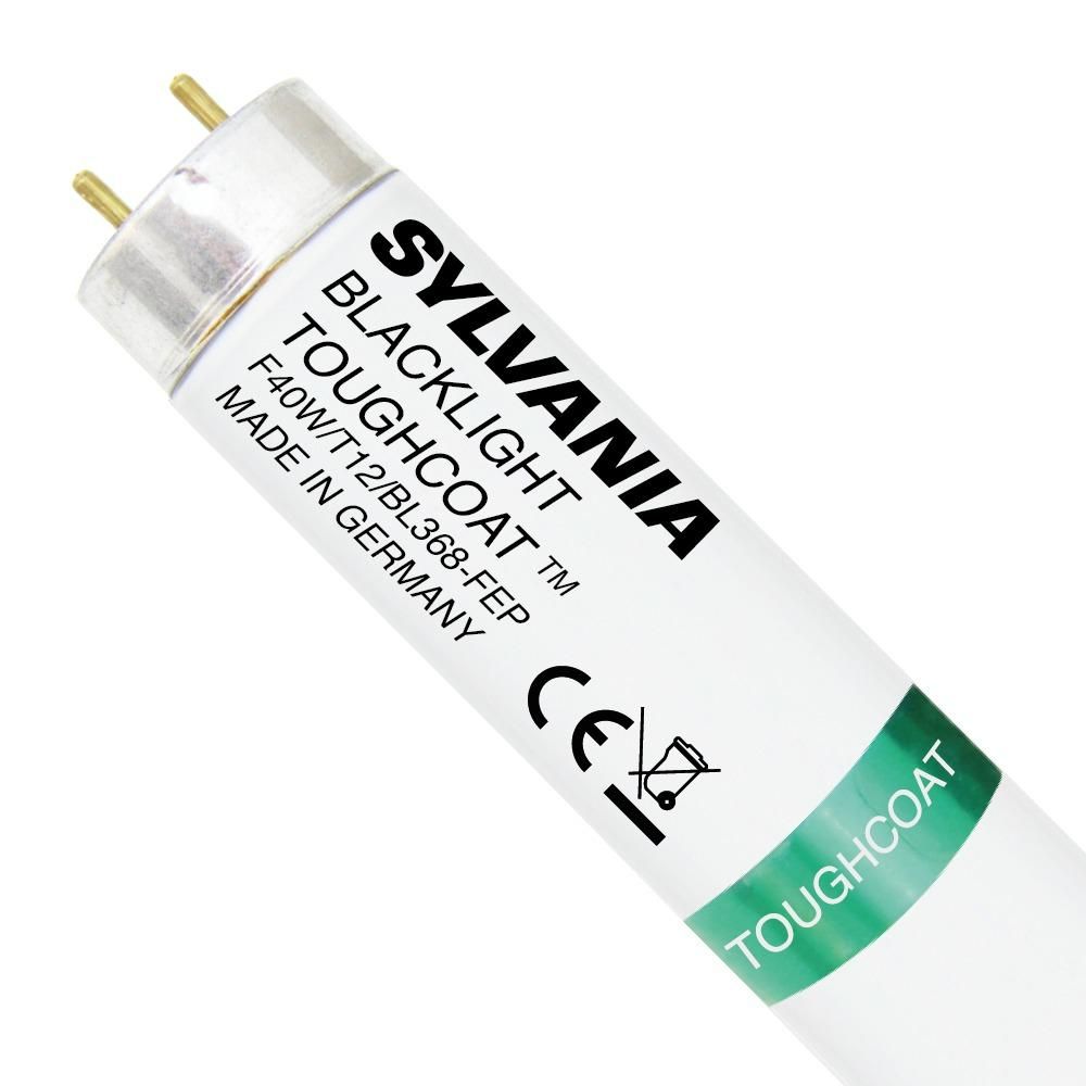 Sylvania Blacklight F40W T12 4FT BL368 Toughcoat | 120cm Sylvania Blacklight F40W T12 4FT BL368 Toughcoat | 120cm