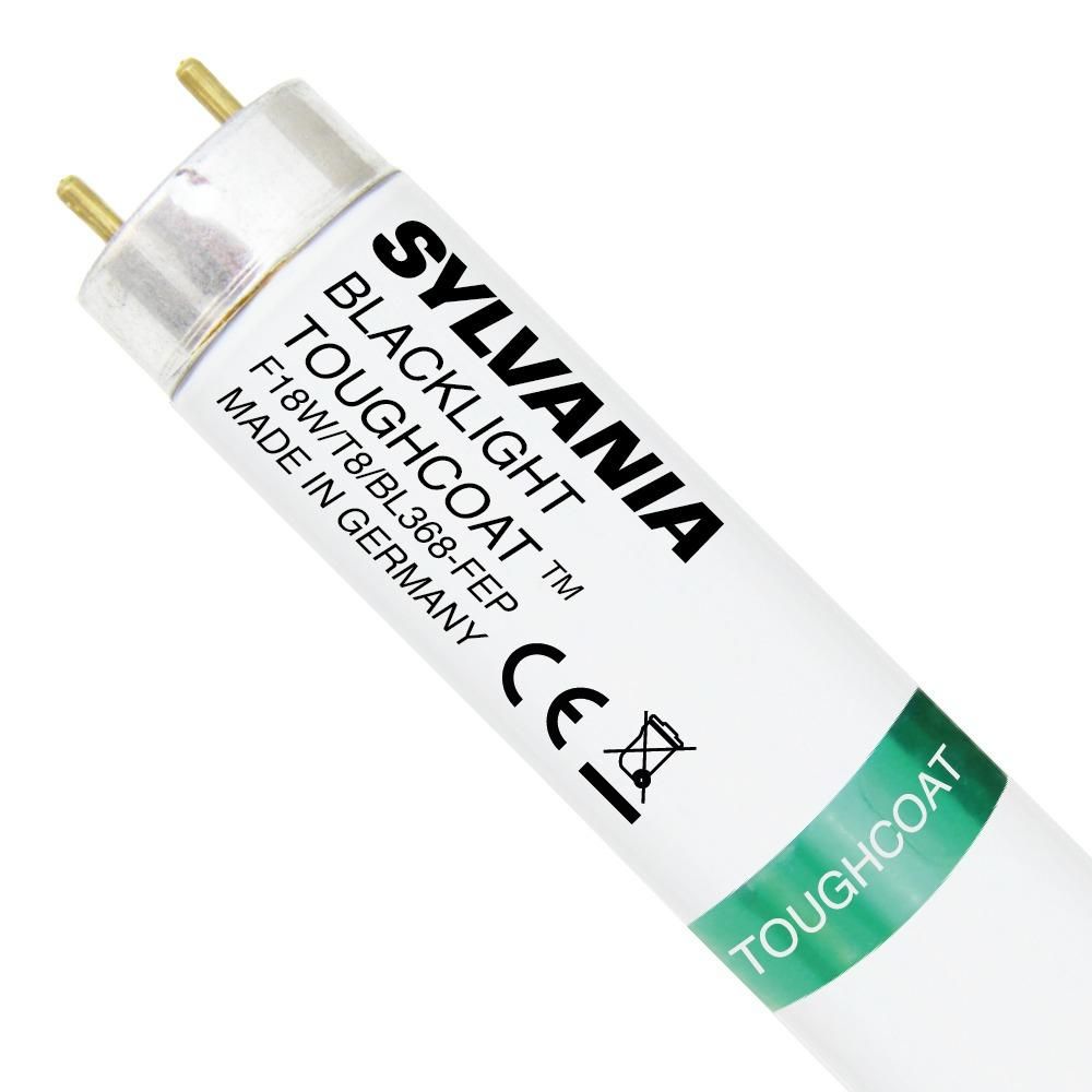 Sylvania Blacklight F18W T8 BL368 24 Toughcoat | 59cm Sylvania Blacklight F18W T8 BL368 24 Toughcoat | 59cm