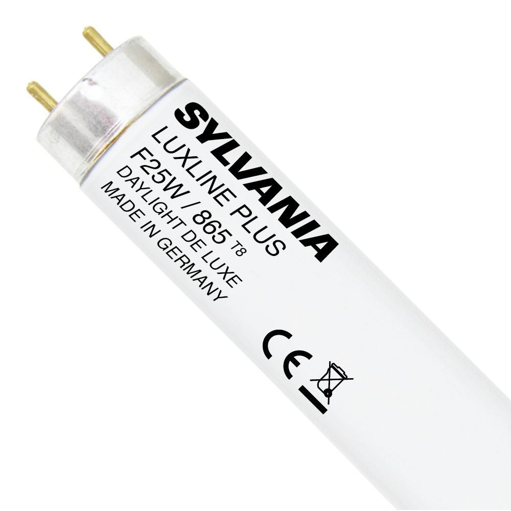 Sylvania T8 Luxline Plus F25W 865 | 83cm - Tageslichtweiß Sylvania T8 Luxline Plus F25W 865 | 83cm - Tageslichtweiß