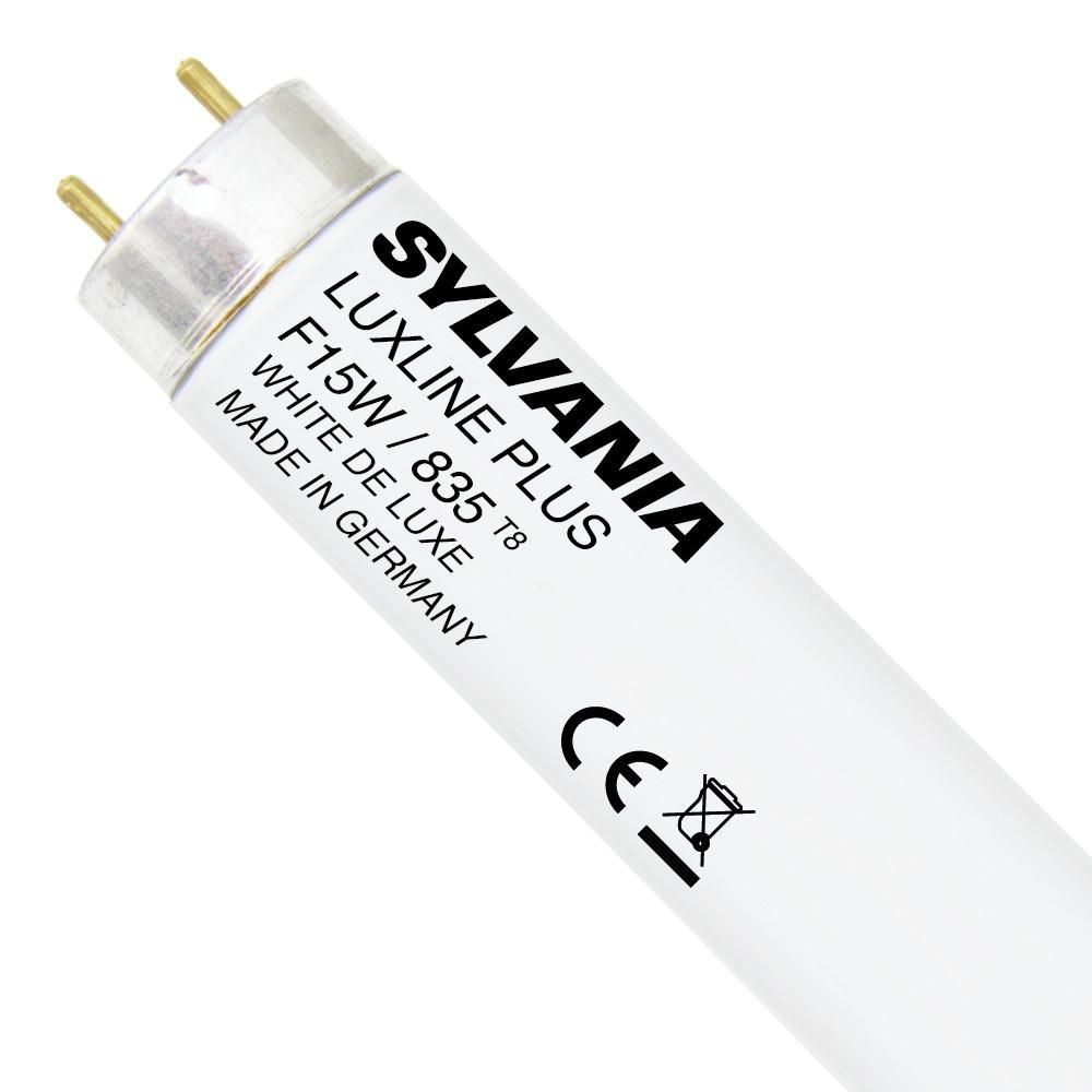 Sylvania T8 Luxline Plus F15W 835 | 45cm - 950 Lumen Sylvania T8 Luxline Plus F15W 835 | 45cm - 950 Lumen