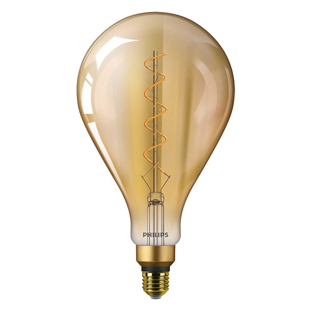Philips Classic LEDbulb Vintage E27 A160 5W 820 Gold | Replaces 25W Philips Classic LEDbulb Vintage E27 A160 5W 820 Gold | Replaces 25W