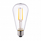 Noxion Lucent Classic LED Filament ST64 E27 4W 827 Clear | Extra Warm White - Replaces 40W