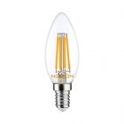 Noxion Lucent Kooldraad LED Candle 4.5W 827 B35 E14 Helder | Dimbaar - Vervanger voor 40W