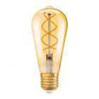 Osram Vintage 1906 LED E27 Edison 4.5W 820 Fadenlampe Gold | Dimmbar - Ersatz für 25W