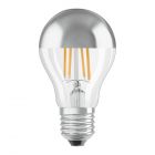 Osram Parathom Classic A E27 6.5W 827 Fadenlampe Silver Spiegel | Extra Warmweiß - Ersatz für 50W