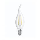 Osram Parathom Retrofit Classic E14 B35 4W 827 470lm Clear | Extra Warm White - Replaces 40W