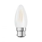 Osram Parathom Retrofit Classic B22d B35 4W 827 470lm Dépolie | Remplacement 40W