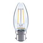 Sylvania ToLEDo Retro Candle B22 Clear 4W | Replaces 40W