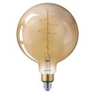 Philips Classic LED Giant Vintage Globe E27 G200 6.5W 820 Dorée | Extra Blanc Chaud - Dimmable - Substitut 40W