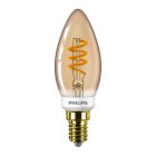 Philips Classic LEDcandle B35 E14 3.5W 820 Gold | Dimmbar - Ersatz für 15W