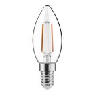 Noxion Lucent Filament LED Candle 2.5W 827 B35 E14 Klar | Extra Varm Vit - Ersättare 25W