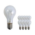 Mehrfachpackung 10x Standard Glühlampe Klar E40 500W 230V