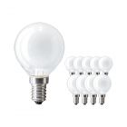 Multipack 10x Standard Incandescent Bulb Frosted P45 E14 25W 230V