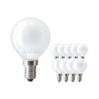 Multipack 10x Standard Incandescent Bulb Frosted P45 E14 60W 230V
