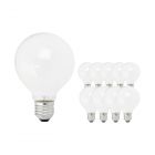 Multipack 10x Standard Incandescent Globe Opal E27 G120 25W 230V