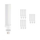Multipack 10x Noxion Lucent LED PL-C EM 9.5W 830 | 2-Pins - Vervanger voor 26W