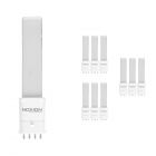 Multipack 10x Noxion Lucent LED PL-S EM 4.5W 830 | 4-Pins - Vervanger voor 10W and 13W