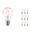 Multipack 10x Noxion Lucent Classic LED Gloeilamp A60 E27 8W 822-827 Helder | Dimbaar - Vervanger voor 60W