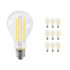 Multipack 10x Noxion Lucent Classic LED Filament A70 E27 13W 827 Clear | Dimmable - Replacer for 100W