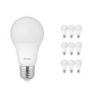Multipack 10x Noxion PRO LED Bulb A60 E27 7W 827 Mate | Luz muy Cálida - Regulable - Reemplazo 40W