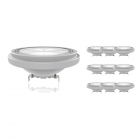 Fordelspakning 10x Noxion Lucent LED spot AR111 G53 12V 7.3W 927 40D | dimbar - beste fargegjengivelse - erstatter 50W
