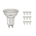Flerpack 10x Noxion LED Spot GU10 3.2W 830 36D 310lm | Dimbar - Varm Vit - Ersättare 35W