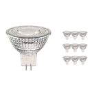 Mehrfachpackung 10x Noxion LED-Spot GU5.3 4.5W 827 36D 400lm | Extra Warmweiß - Ersatz für 35W